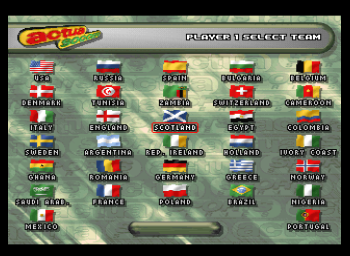 Actua Soccer PS1