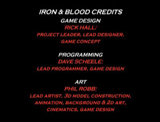 Iron and Blood PS1