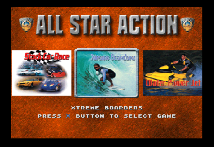 All Star Action PS1