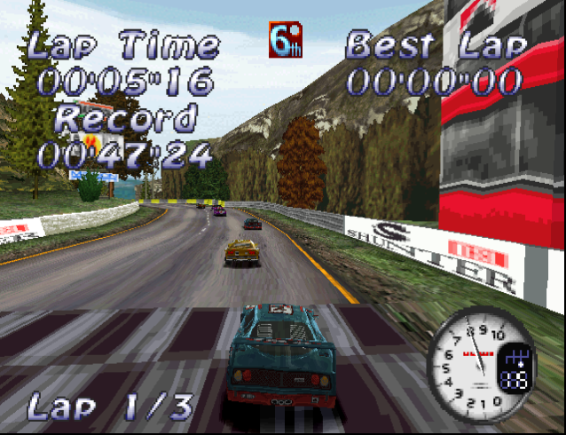 All Star Racing PS1