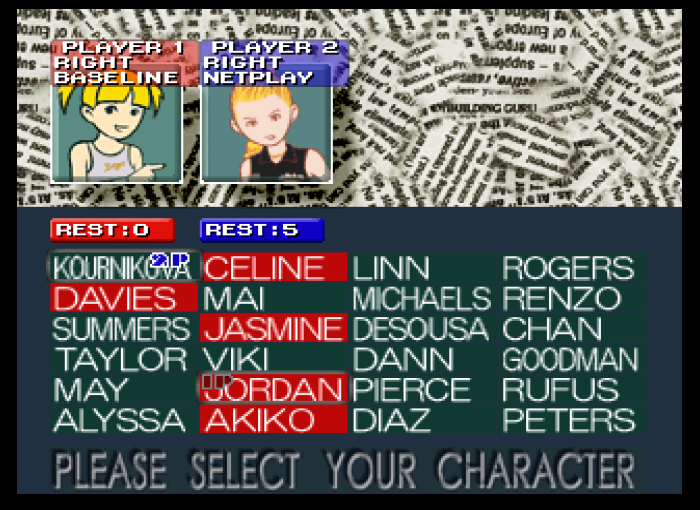 Smash Court Tennis PS1