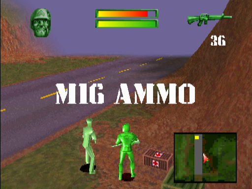 Army Men Sarge's Heroes PS1