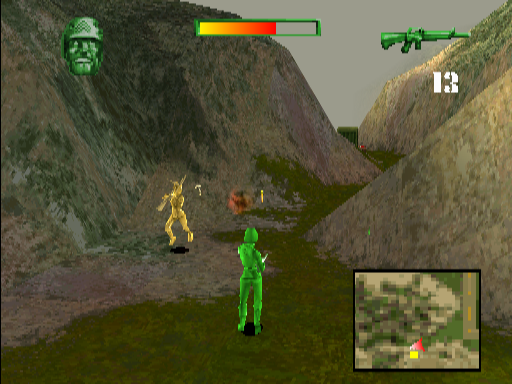 Army Men Sarge's Heroes PS1