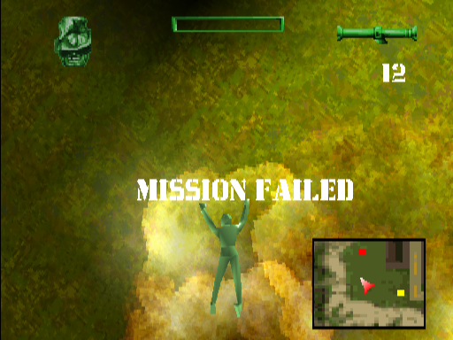 Army Men Sarge's Heroes PS1