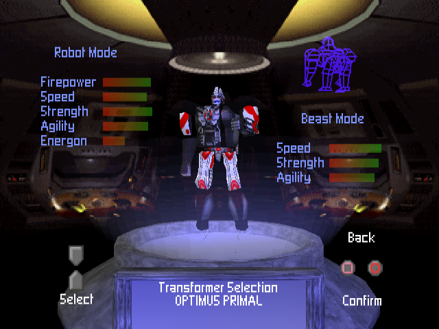 Beast Wars PS1