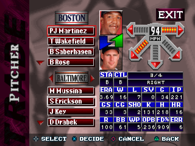 Bottom of the 9th '99 PS1