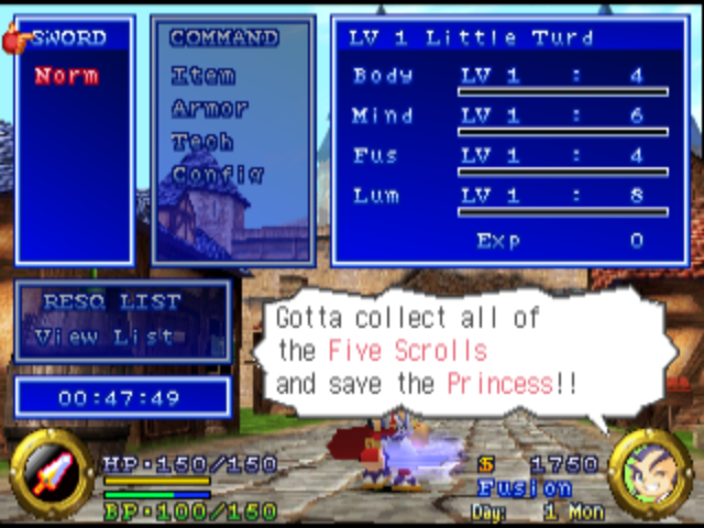 Brave Fencer Musashi PS1