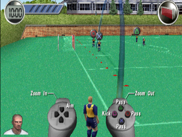 David Beckham Soccer PS1