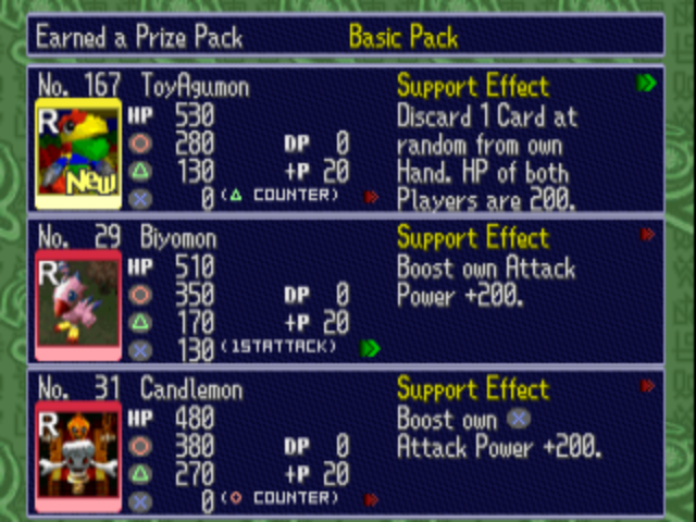 Digimon Digital Card Battle PS1