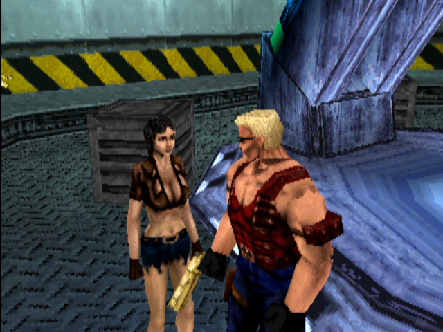 Duke Nukem Land of the Babes PS1