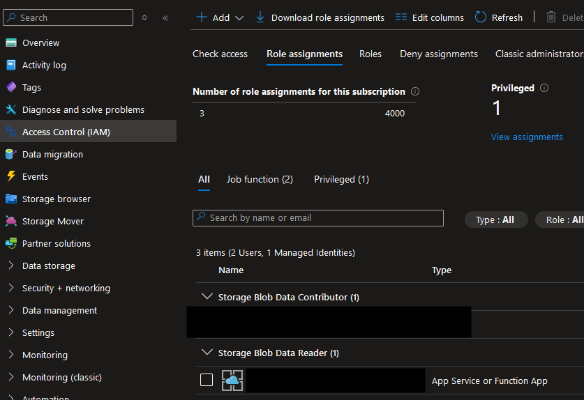 Setting up RBAC